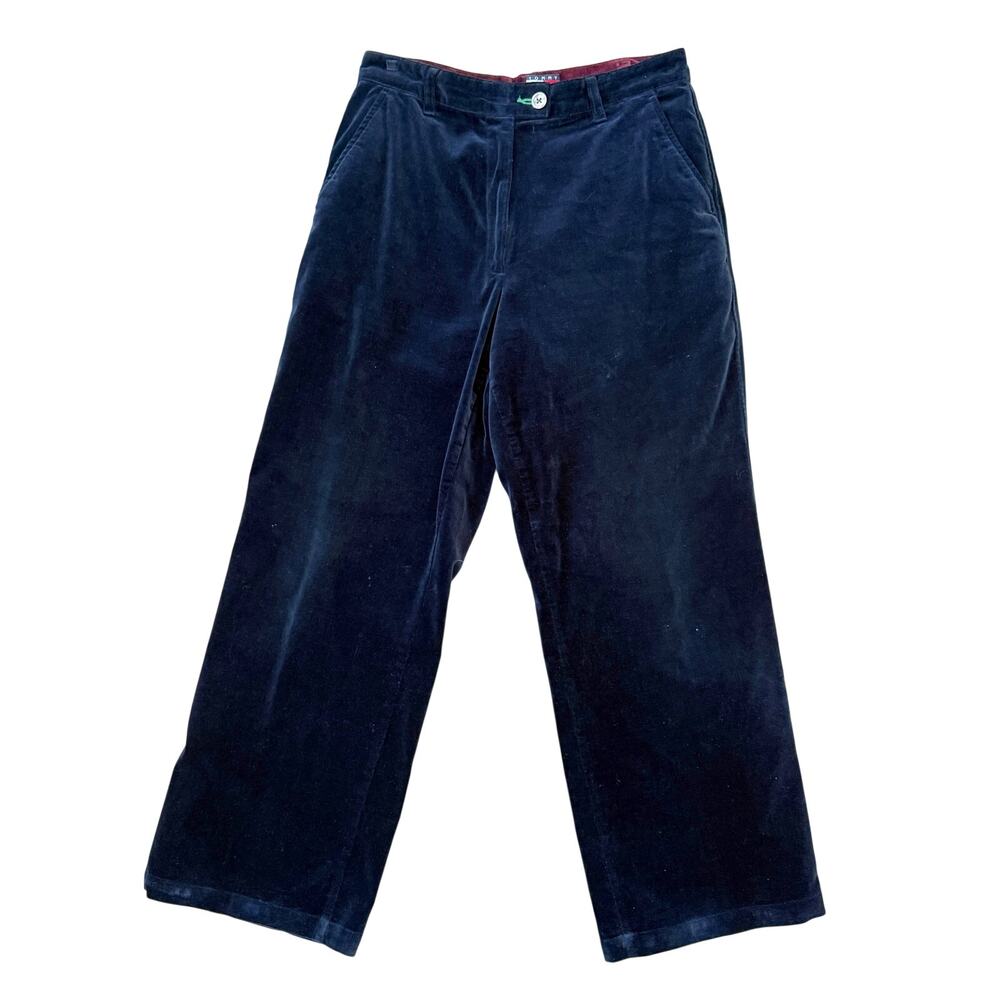 Vintage Tommy Hilfiger Blue Velvet Pants Size 10